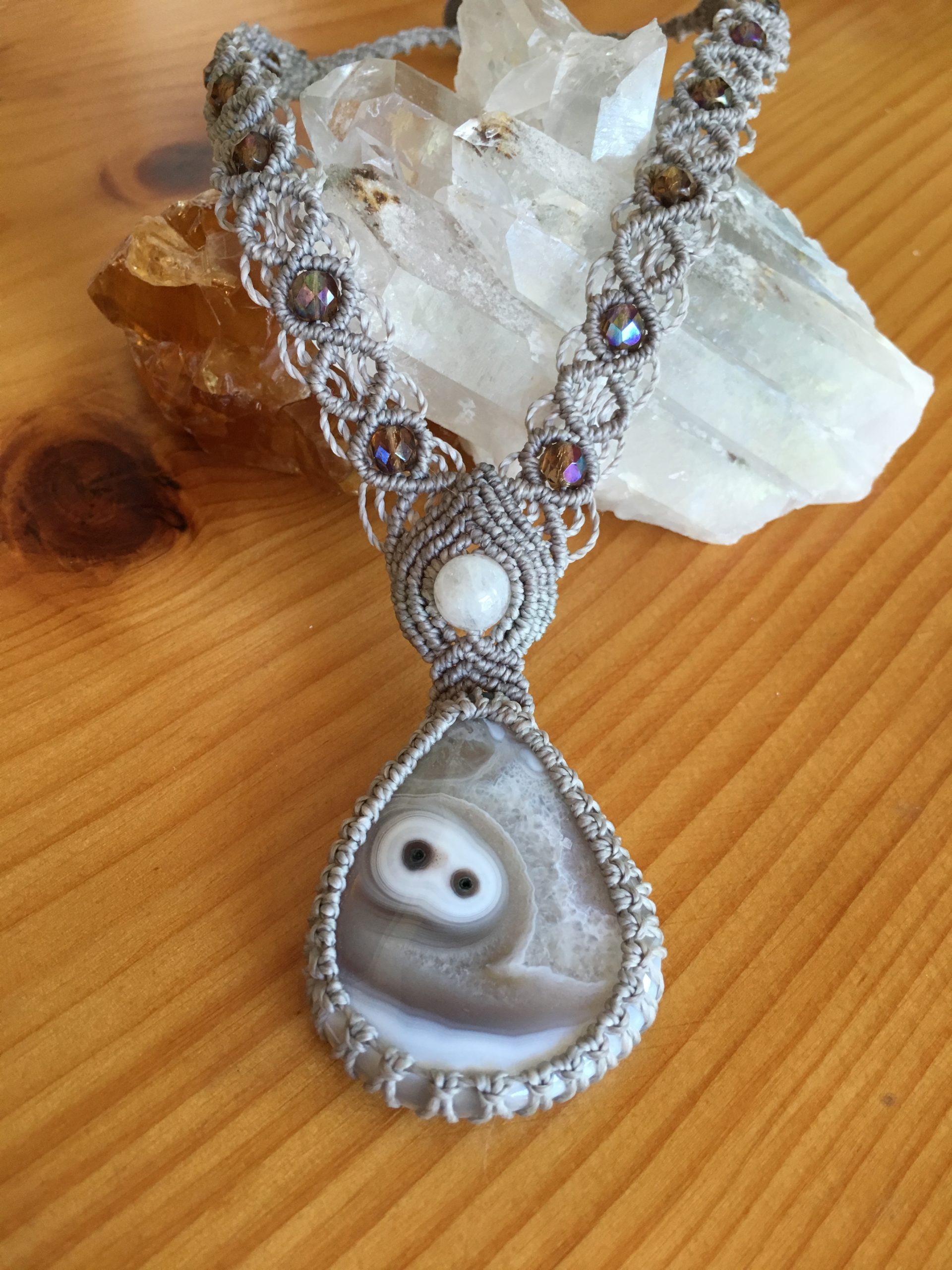 Botswana Agate & Moonstone